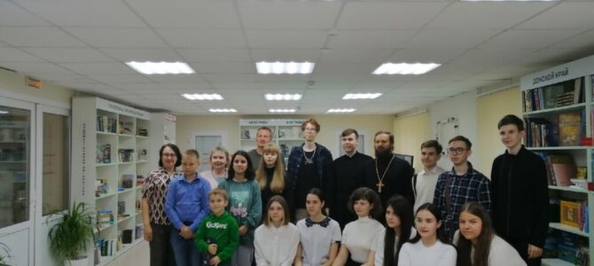 Настоятель храма принял участие в молодёжном мероприятии Настоятель храма принял участие в молодёжном мероприятии